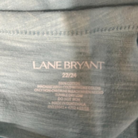 Lane Bryant Size 22/24 Tanktop. Lightblue. Preloved. (297) - Picture 2 of 2